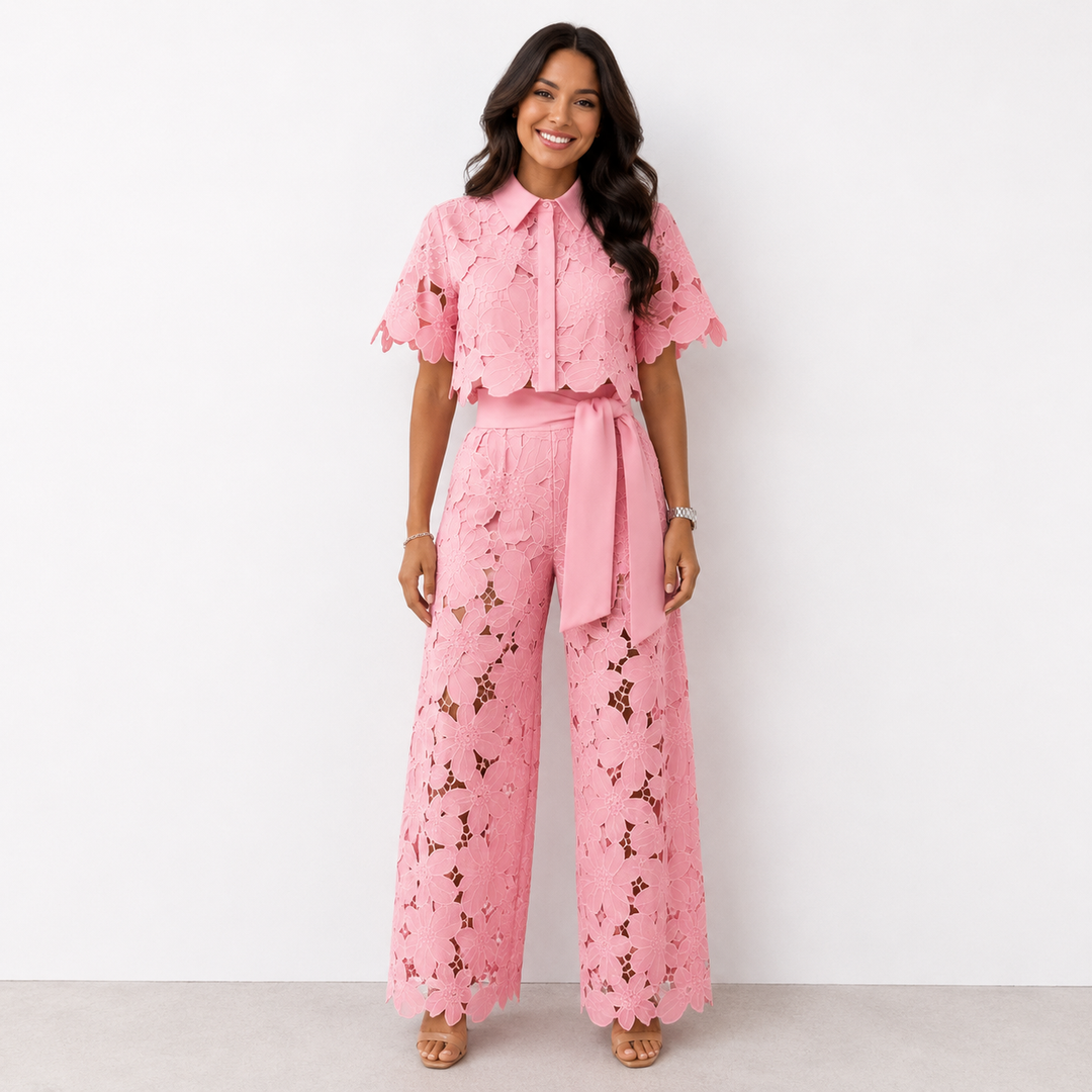 Camila | Conjunto sofisticado de dos piezas